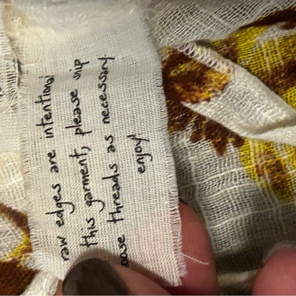 Free People Naya Printed Top small - Picture 7 of 16